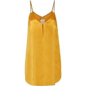 Mason yellow slip dress